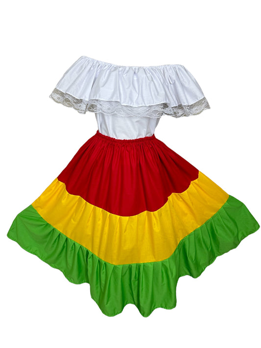 Robe traditionnelle jamaïcaine de style reggae - Décontractée