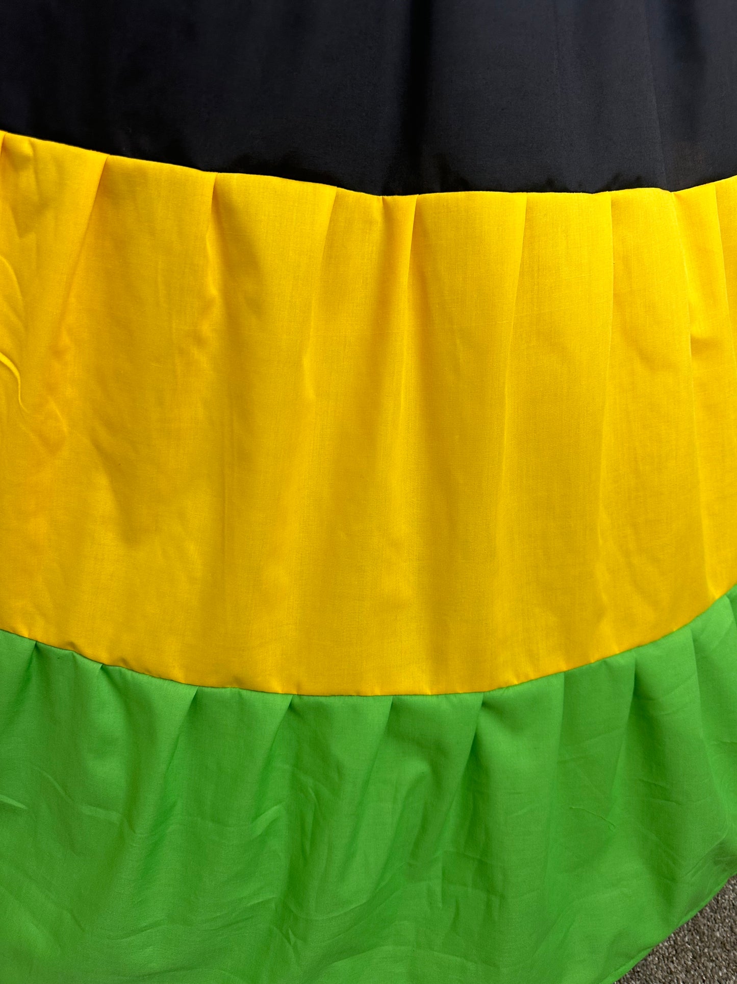 Jamaican Traditional Dress Flag Style - Casual