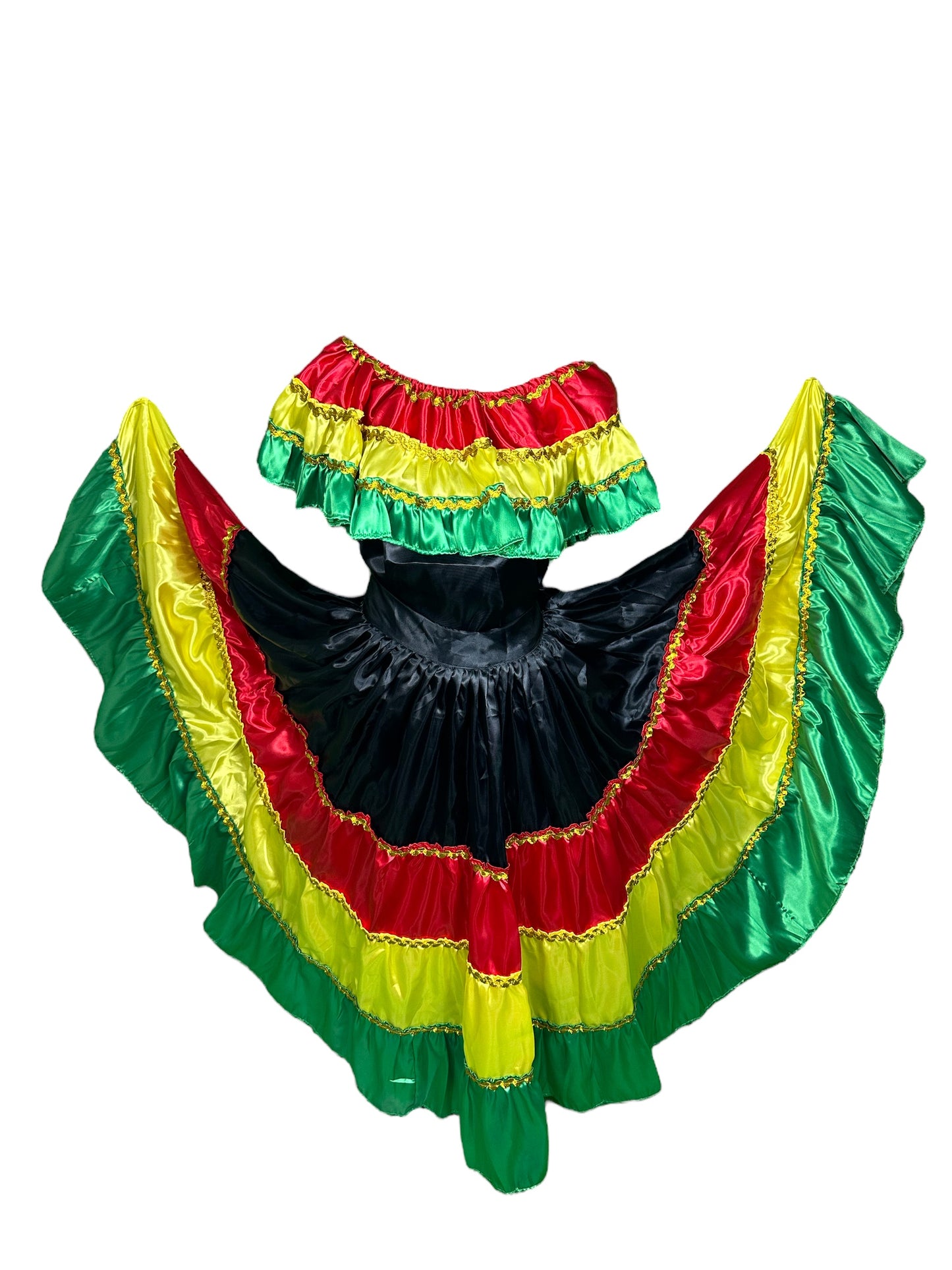 Colombian Traditional Dress Garabato Style