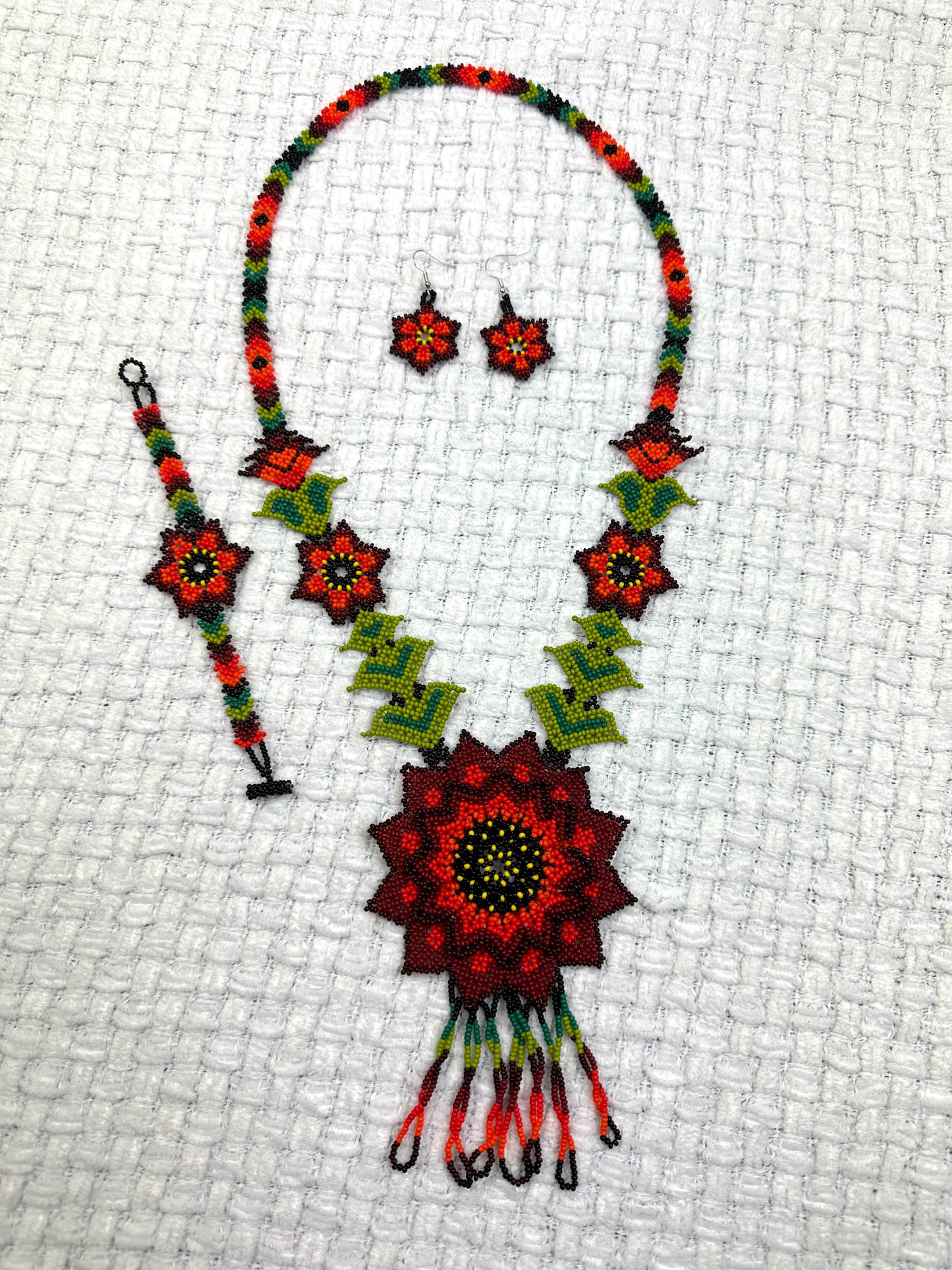 Chaquira Set Panamanian Flower Seed Bead