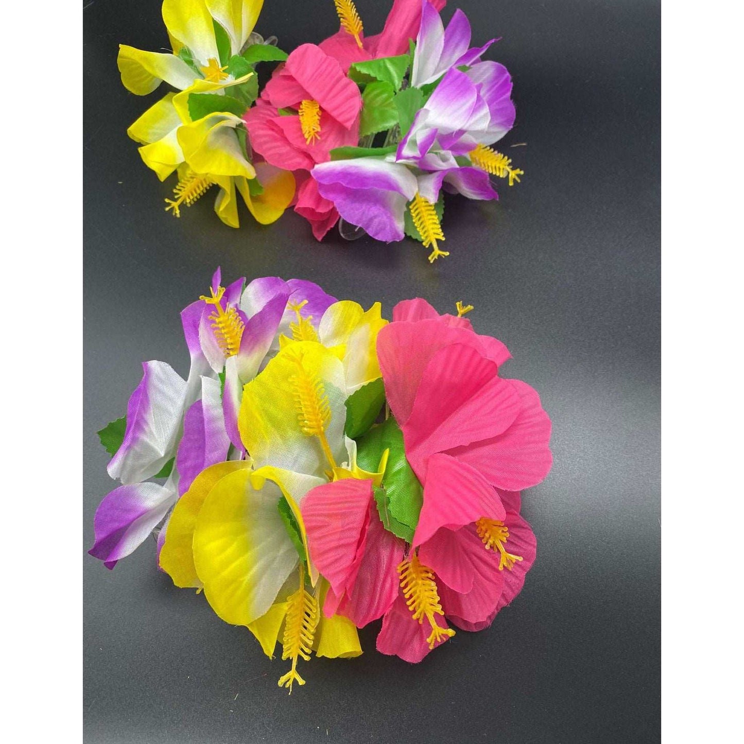 Set of Flower Hair Clips for Pollera Congo Panama