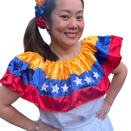 Venezuelan Traditional Handmade Wide Dancing Dress
