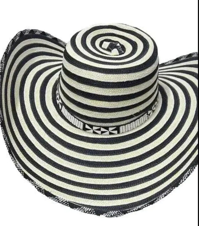 Kids Colombian Sombrero Vueltiao Costeno Polyester Hat - VivianFongDesignsLLC