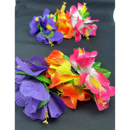 Set of Flower Hair Clips for Pollera Congo Panama