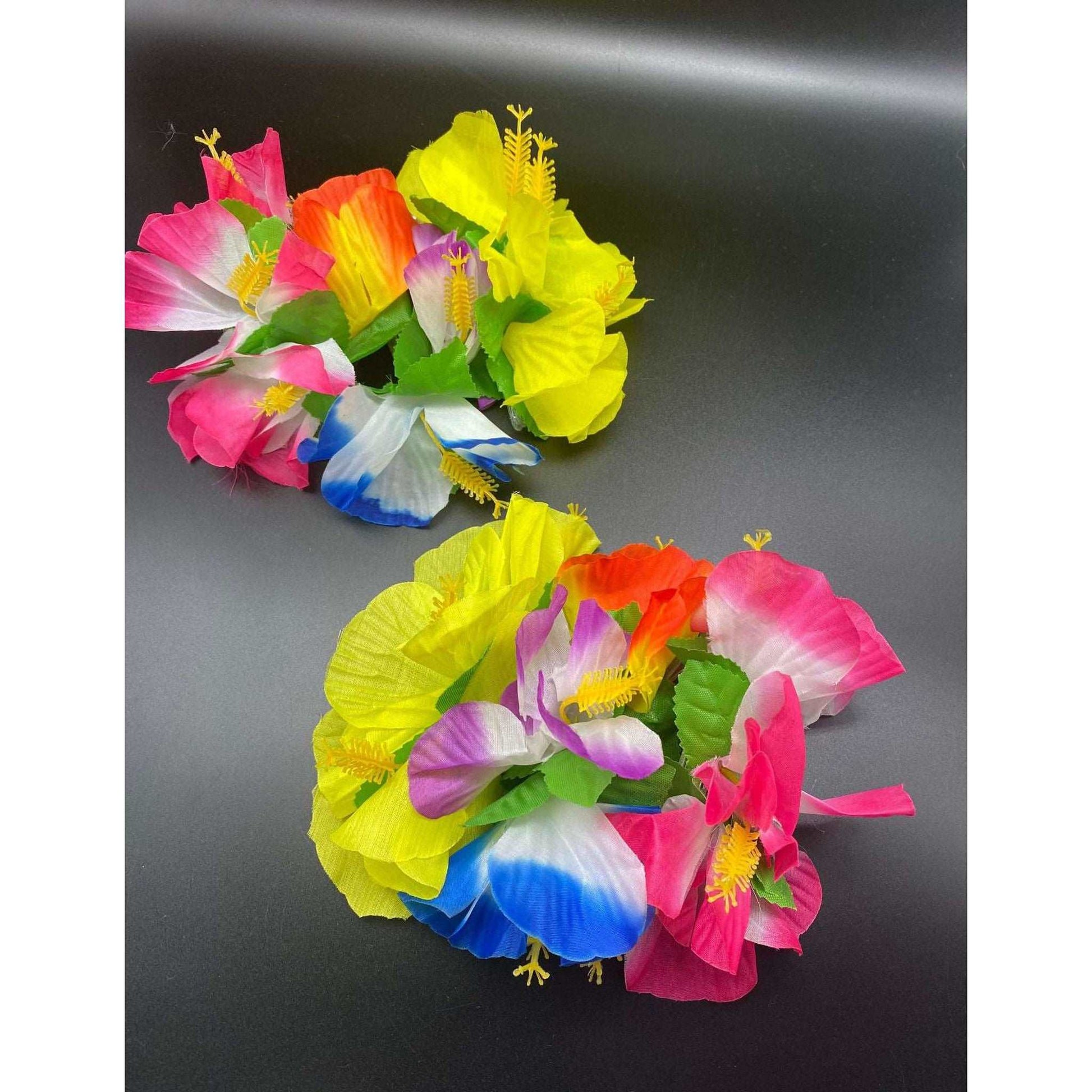 Set of Flower Hair Clips for Pollera Congo Panama