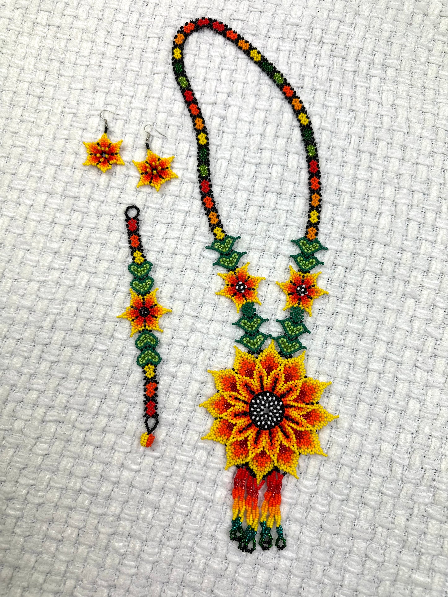 Chaquira Set Panamanian Flower Seed Bead