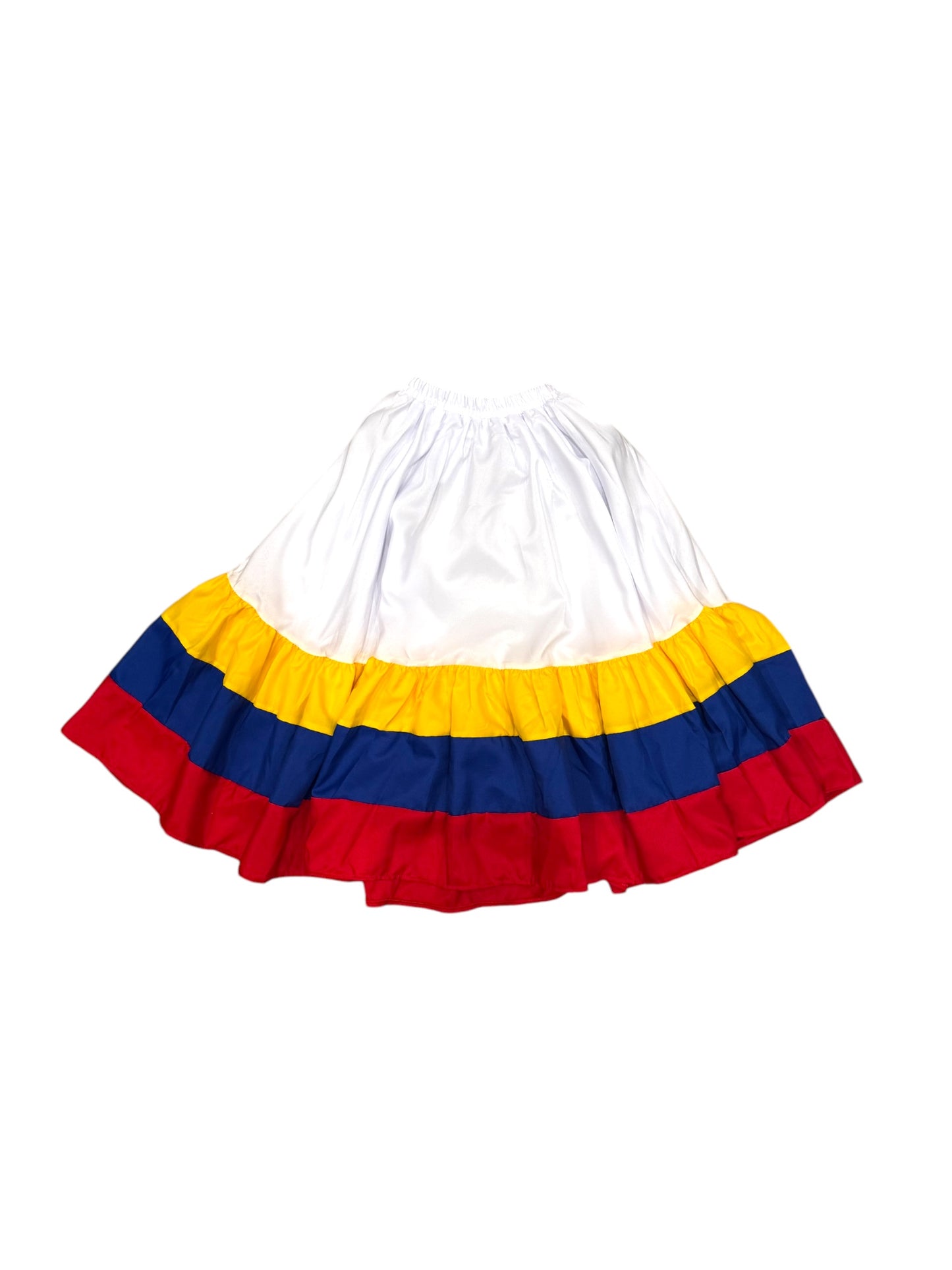 Traditional Colombian Dress - White