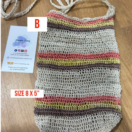 Bolso Chacara Panameño Hecho a Mano - Accesorio Folclórico Artesanal