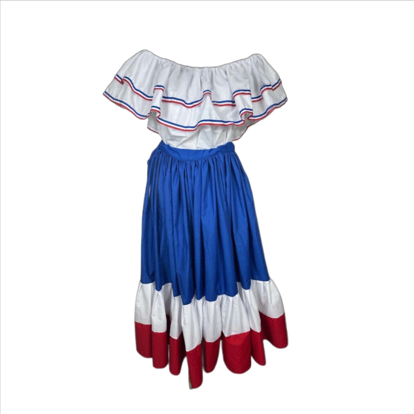 Dominican Republic Traditional Dress - Wide