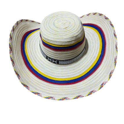 Colombian Vueltiao Hat for Adults - Polyester