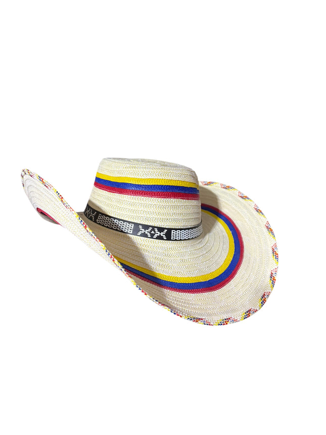 Colombian Vueltiao Hat for Adults - Polyester