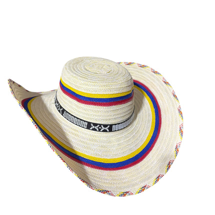 Colombian Vueltiao Hat for Adults - Polyester