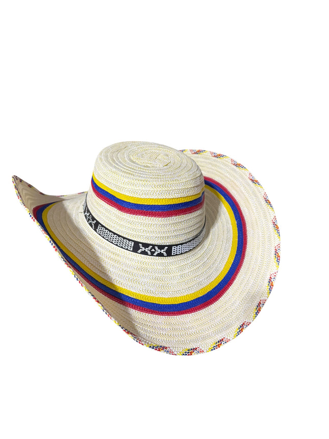 Colombian Vueltiao Hat for Adults - Polyester