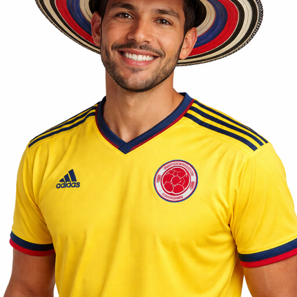 Sombrero Vueltiao Colombiano para Adulto Poliéster