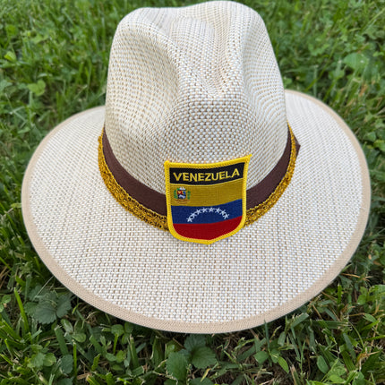 Venezuela Hat and Sash Set Unisex - VivianFongDesignsLLC