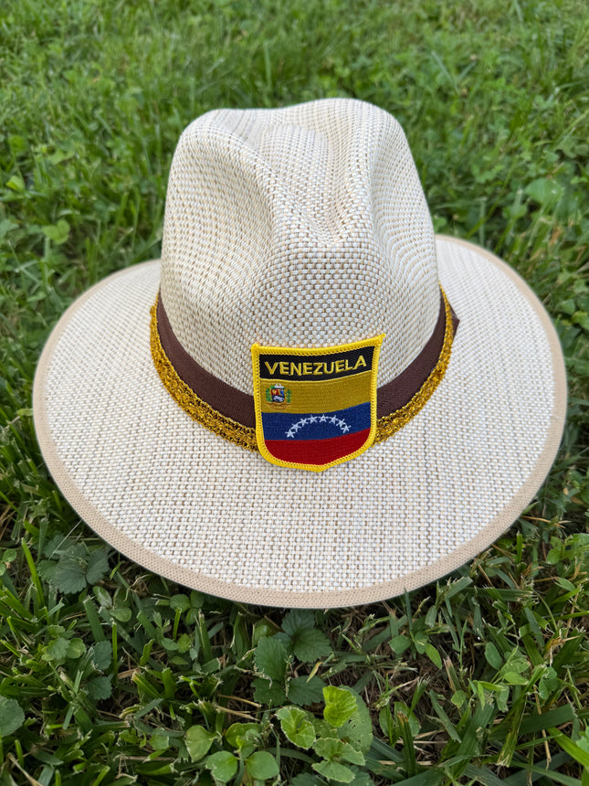 Venezuela Hat and Sash Set Unisex - VivianFongDesignsLLC