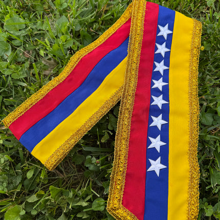 Venezuela Hat and Sash Set Unisex - VivianFongDesignsLLC