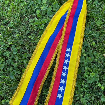 Venezuela Hat and Sash Set Unisex - VivianFongDesignsLLC