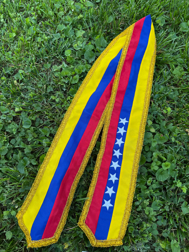 Venezuela Hat and Sash Set Unisex - VivianFongDesignsLLC