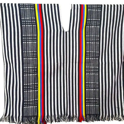 Colombian Costeño Poncho - Authentic Handmade Unisex Cape - VivianFongDesignsLLC