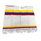 Colombian tricolor poncho, unisex handmade cape, traditional Colombia poncho, front view