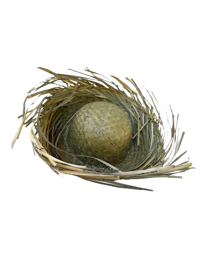 Authentic Handmade Puerto Rican Dominican Caribbean Sombrero Pava Hat - Stylish & Cultural Hat - VivianFongDesignsLLC