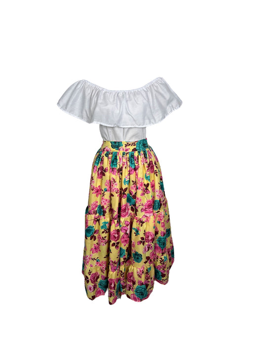 Panamanian Darienita Traditional Dress Floral