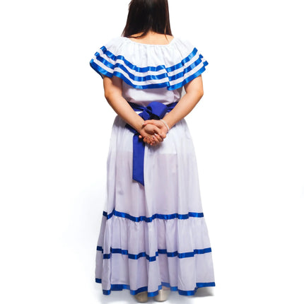 Nicaragua Traditional Women Fiesta Dress - VivianFongDesignsLLC