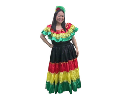 Costume traditionnel colombien Garabato Carnaval de Barranquilla