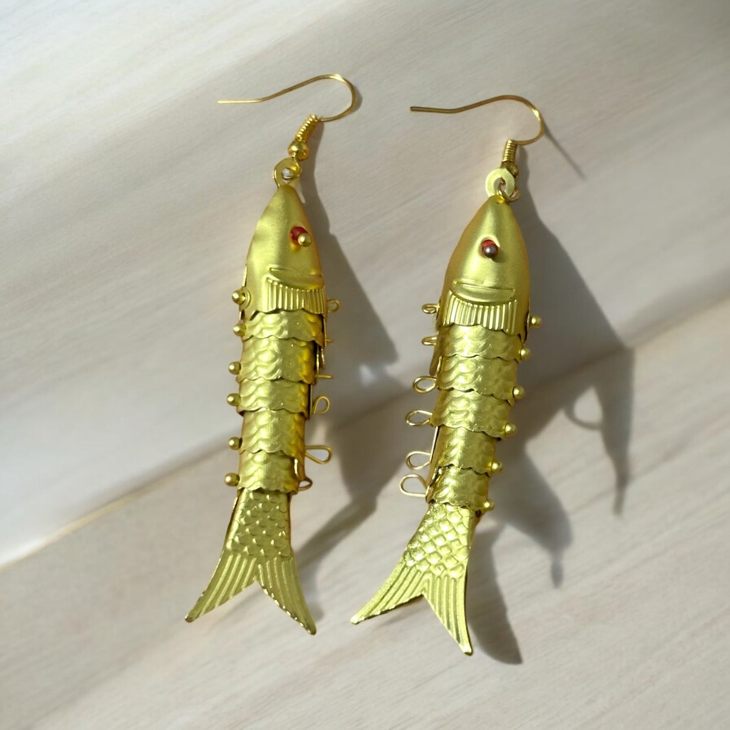 Pescadito For Panamanian Pollera, Panamanian Earring Stainless Steel