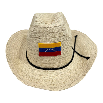 Venezuela Traditional Hat with Flag