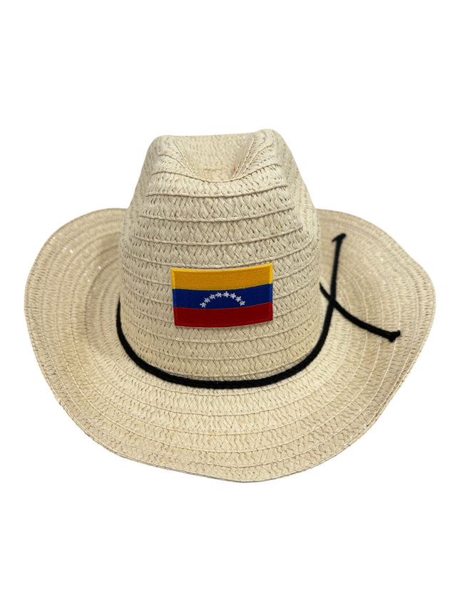 Venezuela Traditional Hat with Flag