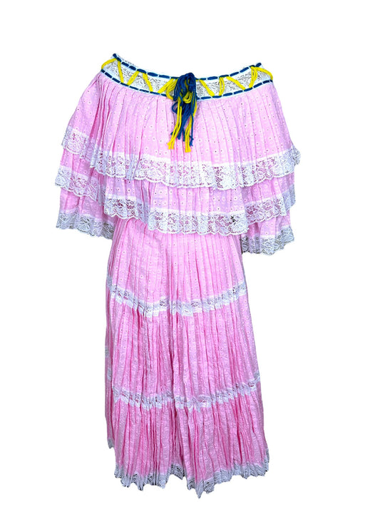 Panamanian Dress, Pollera de Gala Veraguense