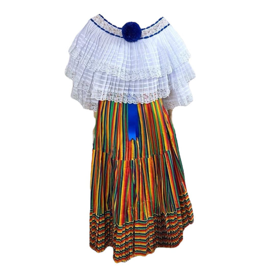 Robe traditionnelle panaméenne Pollera Tumba Hombre