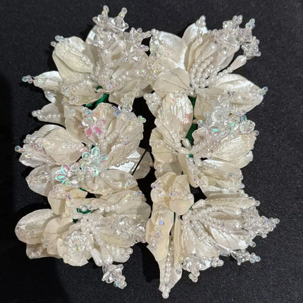 Tembleques Escama de Pescado Flower - VivianFongDesignsLLC