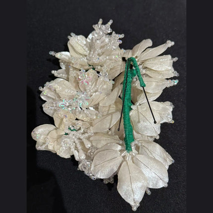 Tembleques Escama de Pescado Flower - VivianFongDesignsLLC