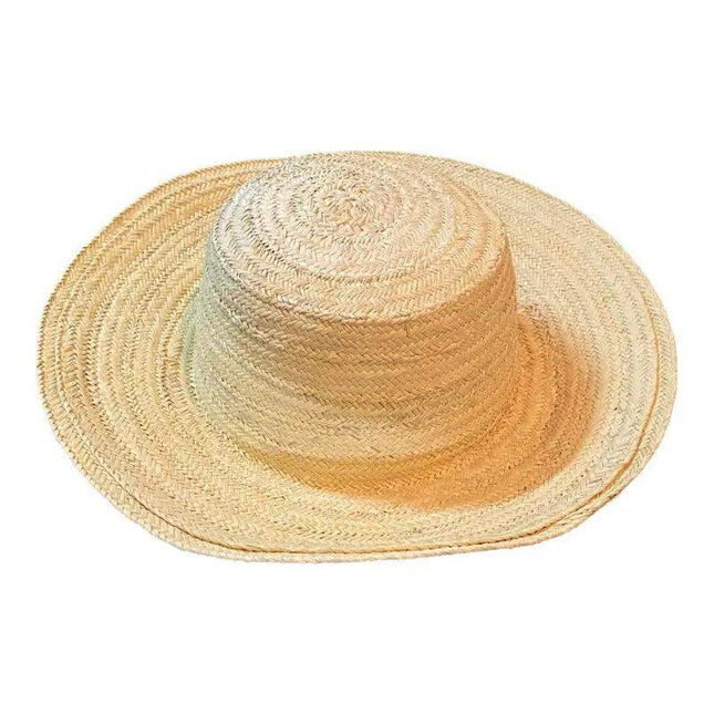 Authentic Handmade Sombrero Montuno Blanco Panama Hat 23” - VivianFongDesignsLLC