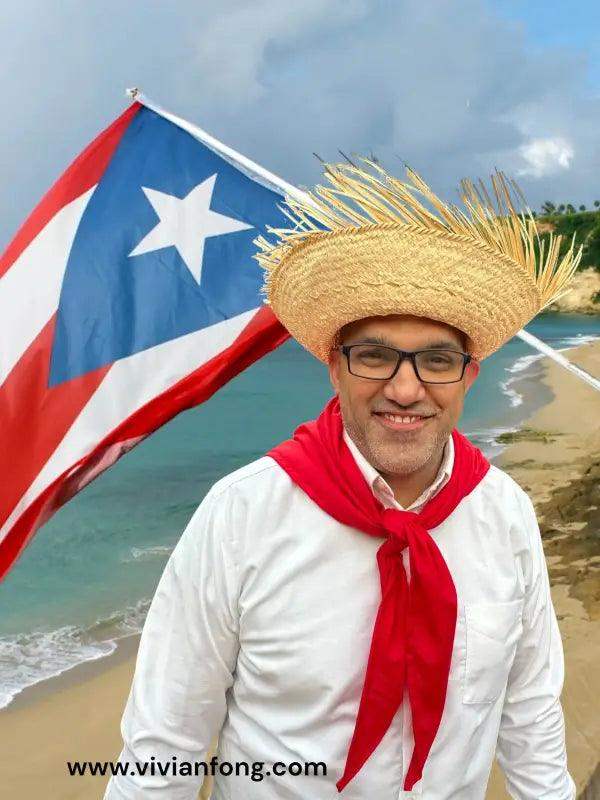 Authentic Puerto Rican Sombrero Pava - VivianFongDesignsLLC