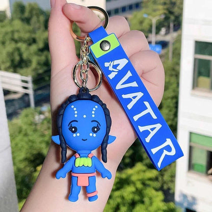 Avatar The Way of Water Keychain Jake Sully Neytiri Na’vi Doll Pendant Keyrings Accessories for Backpack Key Holder - Vivian Fong Designs