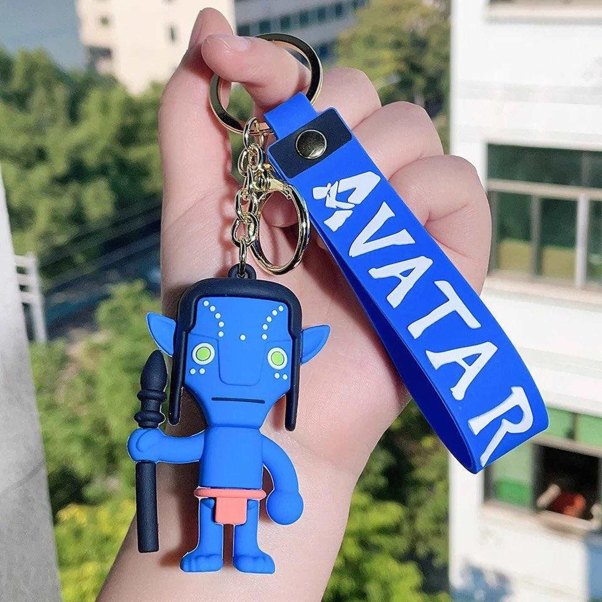 Avatar The Way of Water Keychain Jake Sully Neytiri Na’vi Doll Pendant Keyrings Accessories for Backpack Key Holder - Vivian Fong Designs