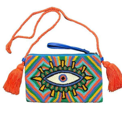 Bolsa Wayuu Traditional Colombian Crossbody Handbag - VivianFongDesignsLLC