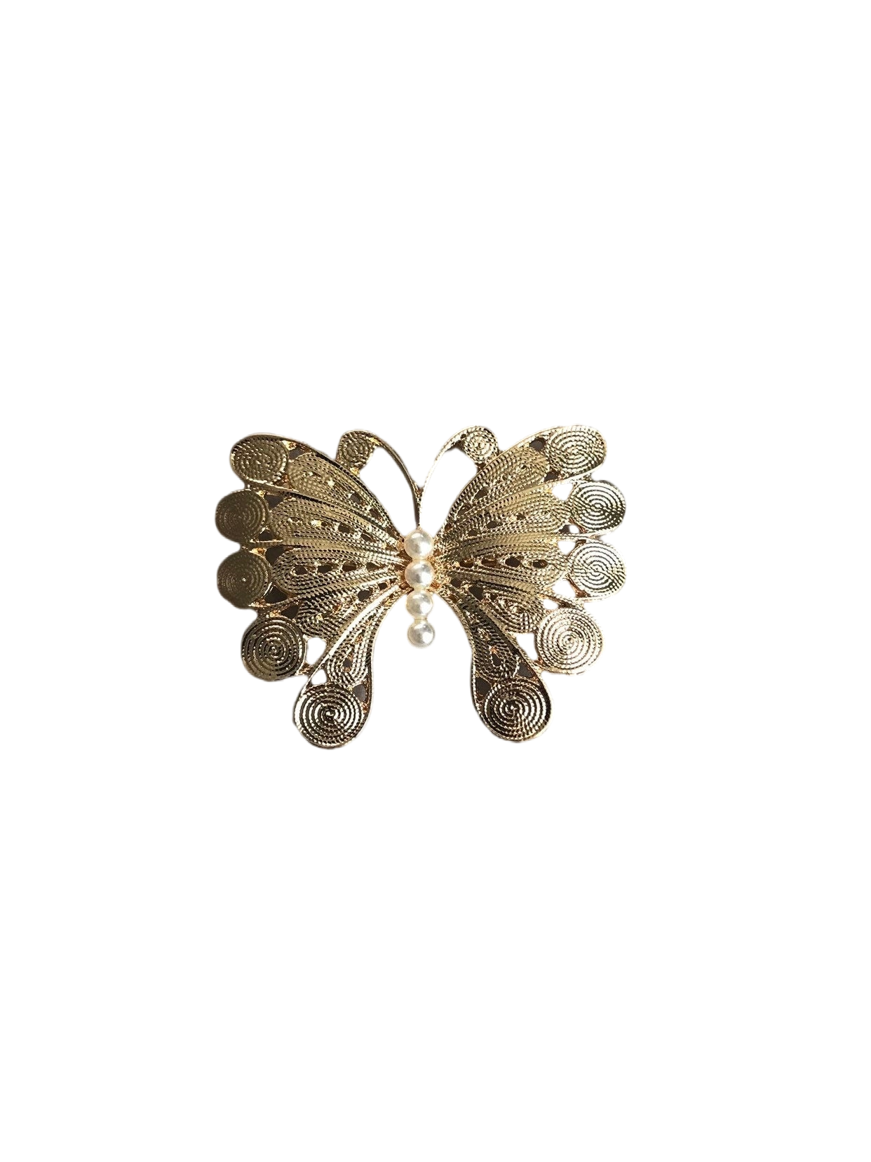 Butterfly Brooch For Panamanian Pollera Panama Panamanian Jewelry Stainless Steel - Vivian Fong Designs