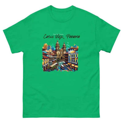 Casco Viejo Classic Unisex Cotton Tee - VivianFongDesignsLLC