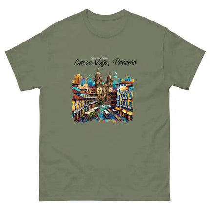 Casco Viejo Classic Unisex Cotton Tee - VivianFongDesignsLLC