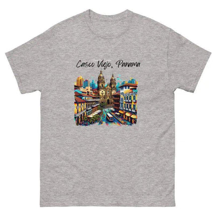 Casco Viejo Classic Unisex Cotton Tee - VivianFongDesignsLLC