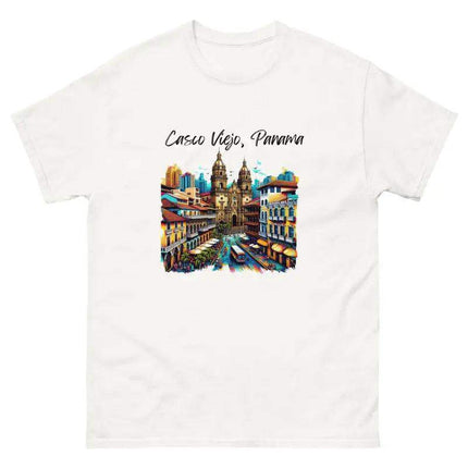 Casco Viejo Classic Unisex Cotton Tee - VivianFongDesignsLLC
