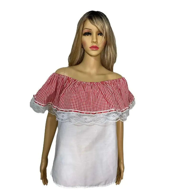 Colombian Traditional Cumbia Blouse - VivianFongDesignsLLC