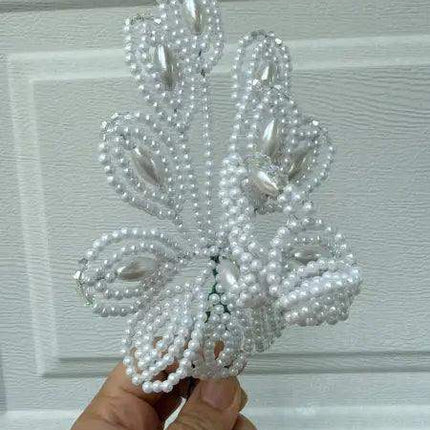 Complete Set Authentic Luxurious Tembleques with Crystals - VivianFongDesignsLLC