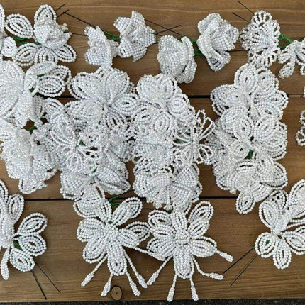 Complete Set Authentic Luxurious Tembleques with Crystals - VivianFongDesignsLLC