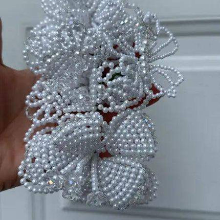 Complete Set Authentic Luxurious Tembleques with Crystals - VivianFongDesignsLLC